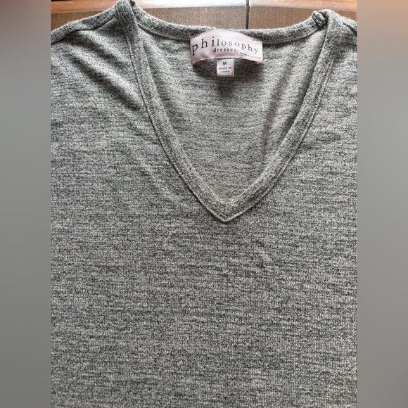 Philosophy Gray Mini Dress - Picture 3 of 5